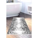Eko Trend Djt Banyo Paspası Yıkanabilir Kaymaz Taban Mu123 İskandinav Mu123-Trend-Banyo, Beyaz, 80 x 120