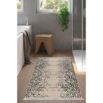 Eko Trend Djt Banyo Paspası Yıkanabilir Kaymaz Taban Mu123 İskandinav Mu123-Trend-Banyo, Kahve, 80 x 120