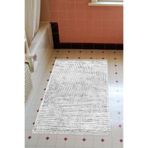 Eko Trend Djt Banyo Paspası Yıkanabilir Kaymaz Taban Mu134 Modern Mu134-Trend-Banyo, Gri, 80 x 120