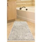 Eko Trend Djt Banyo Paspası Yıkanabilir Kaymaz Taban Mu134 Modern Mu134-Trend-Banyo, Kahve, 60 x 100