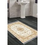 Eko Trend Djt Banyo Paspası Yıkanabilir Kaymaz Taban P1372 Osmanlı P1372-Trend-Banyo, Kahve, 80 x 120
