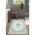 Eko Trend Djt Banyo Paspası Yıkanabilir Kaymaz Taban P1372 Osmanlı P1372-Trend-Banyo, Yeşil, 80 x 120