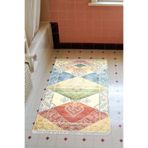 Eko Trend Djt Banyo Paspası Yıkanabilir Kaymaz Taban S5047 İskandinav S5047-Trend-Banyo, Çok Renkli, 50 x 80