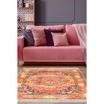 Eko Trend Djt Halı Yıkanabilir Kaymaz Taban 1697 Persian 1697-Trend-1, Turuncu, 180 x 280