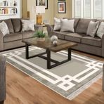 Eko Trend DJT Halı Yıkanabilir Kaymaz Taban 657M Modern Camel