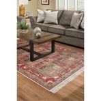 Eko Trend Djt Halı Yıkanabilir Kaymaz Taban M12295 Persian M12295-Trend-1, Bordo, 80 x 150