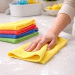 EkoAlışverişDünyam 14PCS Mikrofiber Temizlik Bezi 30X30CM (5510)