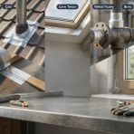 EkoAlışverişDünyam 3 Adet 96MMX2MT Su Sızdırmaz Folyo Bant Çatı-Cam Tavan-Metal Yüzey-Pencere - Boru Vb. (5510)