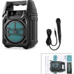 EkoAlışverişDünyam 6.5 Inc Bluetooth Wireless Mikrofonlu Hoparlör - Speaker USB Sarjlı Aux - Tf - USB PS-1283 (5510)