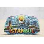 EkoAlışverişDünyam Ahşap Istanbul Temalı Magnet - Model 5