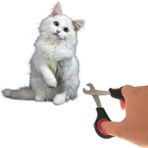 EkoAlışverişDünyam Büyük Irk Köpek Kedi Çelik Uçlu Evcil Hayvan Tırnak Makası Pati Bakım Aleti Ergonomik Kaymaz (5510)
