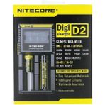 EkoAlışverişDünyam Nitecore D2 Digi Charger Li-Ion / Nı-Cd / Nı-Mh / Lifepo4 Dijital Pil Şarj Cihazı