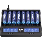 EkoAlışverişDünyam Xtar Vc8 Sekizli Li-Ion / Nı-Cd / Nı-Mh Pil Şarj Cihazı