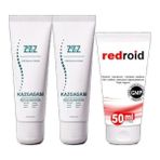Ekobox Süper Kaz Gagası Kremi 2X100 ml +Redroid Için Bakım Kremi 1X50 ml - 1Paket