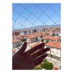 Ekodoğa Balkon Filesi 2,5X7 Metre Kuş Kedi Güvercin Önleme Ağı