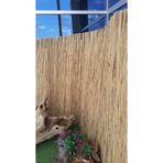 Ekodoğa Bambu Çit Kamış Hasır 1,5X5 Metre Eni 5 Uzunluk Bahçe Çiti Rulo