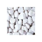 Ekodoğa Beyaz Dolomit Taş 5 Kg 2 4 Cm Dere Çakıl Taşı Bahçe Süs Saksı Teraryum Akvaryum 20No
