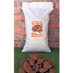 Ekodoğa Dekoratif Pomza Taşı 10 Kg 5-10 Cm Bahçe Dekor Taşı Kırmızı Pomza Tarım Pomzası Lav Taşı Cüruf Ponza
