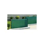 Ekodoğa Gölgelik File 1 5X25 Metre 95 Lik Kumaş Gölgeleme Örtüsü Çit Filesi Yeşil
