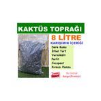 Ekodoğa Kaktüs Toprağı 8 Lt 6 Karışım Sukulent Toprağı Aloe Vera Lithops Toprağı Kaktüs Teraryum Toprağı