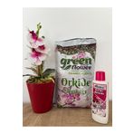 Ekodoğa Orkide Yetiştirme Ortamı 3 Lt Özel Karışım Orkide Toprağı Çam Kabuğu + Orkide Besini