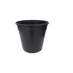 Ekodoğa Üretim Saksısı 50 Adet 22,5X22,5 Cm 8 Lt Plastik Saksı Siyah Üretim Saksı Bitki Saksısı