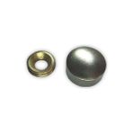 Ekofile Vida Kapağı Zamak Krom Kaplı 13 Mm 10 Lu Paket