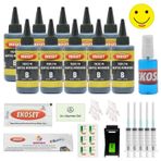 Ekokartuş Dolum Seti Hp Deskjet 2130 1110 Hp 302 Uyumlu Siyah 10'lu Set
