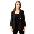 Ekol 24EKL05546 Siyah Kadın Ceket