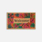 Ekol Butterfly Baskılı Dikdörtgen Çok Renkli 30x50 cm Koko PVC Paspas