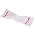 Ekol Çift Kovalı Temizlik Arabası Seti Yedek Dar Islak Mop Püskül Paspas 17 Cm - 500 gr - Beyaz - 5 Adet