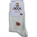Ekol Kadın %80 Modal Kışlık Soket Çorap - 35 - 39 - Ekru