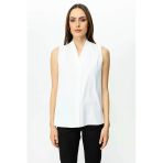 Ekol Kadın V Yaka Ekru Bluz 03062