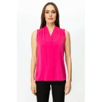 Ekol Kadın V Yaka Pembe Bluz 03062
