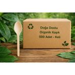 Ekolojik Ambalaj Doğa Dostu Organik Mısır Nişastası Kaşık 500 Adet - Koli