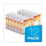 Ekonomi 3 Halkalı Bağlayıcılar, 5 Cm, Yuvarlak Halkalar, 475 Yaprak Tutar, Clearvue Sunum Görünümü, Yapışmaz, Beyaz, 12'li Karton (90641) - -- - Option-1