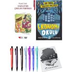Ekonomi Okulu Bir Para Yönetimi Macerası ve Charlie'nin Çikolata Fabrikası 2li Set
