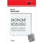 Ekonomi Sözlüğü - Beta Yayınevi