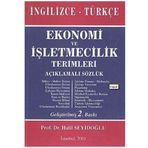 Ekonomi ve İşletmecilik Terimleri Açıklamalı Sözlük İngilizce - Türkçe - Halil Seyidoğlu