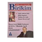 Ekonomide Birikim Aylık Ekonomi Ve Mevzuat Dergisi Yıl: 1 Sayı: 3 / Mayıs 1995 (Gıda Sektörü'nün Dünü Bugünü Türkiye'de Gıda Sektörü V