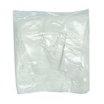 Ekonomik Küçük Boy Atlet Hışır Poşet 38x22 Cm İnce Beyaz 250 Adet 1 Paket