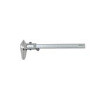 Ekonomik Metal Kumpas 150 mm, Profesyonel Sürgülü Mekanik Kumpas Cetvel, Hassas Ölçüm Aleti, İç Çap Dış Çap ve Derinlik Ölçer Kompas