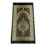 Ekonomik Osmanlı Desen Tafta Seccade Siyah