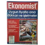 Ekonomist 15-21 Ağustos 1999 Haftalık Ekonomik Siyasi Dergi Yıl: 9 Sayı: 33 (İkinci El)