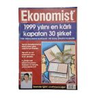 Ekonomist Haftalık Ekonomi Dergisi Yıl: 10 Sayı: 2000/10 (1999 Yılını En Kârlı Kapatan 30 Şirket) (İkinci El)