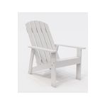 EKOPARK Modern Ahşap Oval Adirondack Balkon, Bahçe Koltuğu