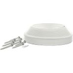 Ekoplas Flex Edge Plastik Çim Sınırlayıcı Esnek 20 m Beyaz