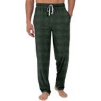 Ekose pijama dipleri erkekler Loung Mens Buffalo ekose pijama pantolon artı boyutu erkek uyku pantolon elastik bel ve cep pantolon gecelik, A06 Yeşil, 3XL