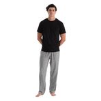 EKOSE VİSKON DOKUMA PANTOLON Gri