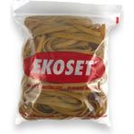 Ekoset 10 cm Kalın Paket Lastiği 50 Adet 100 x 5 mm - Sarı